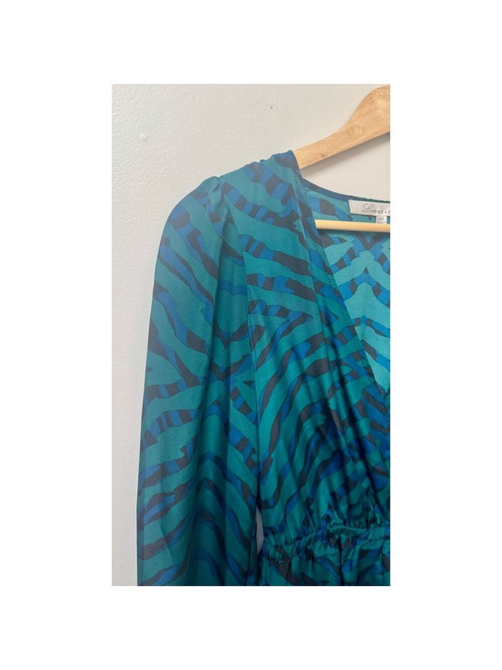 Lovers + Friends Abstract Print Long Sleeve Romper (XS) - Picture 8 of 13